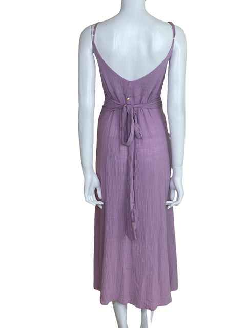 Vestido Malai Crossbody Tirantes Morado-Talla S
