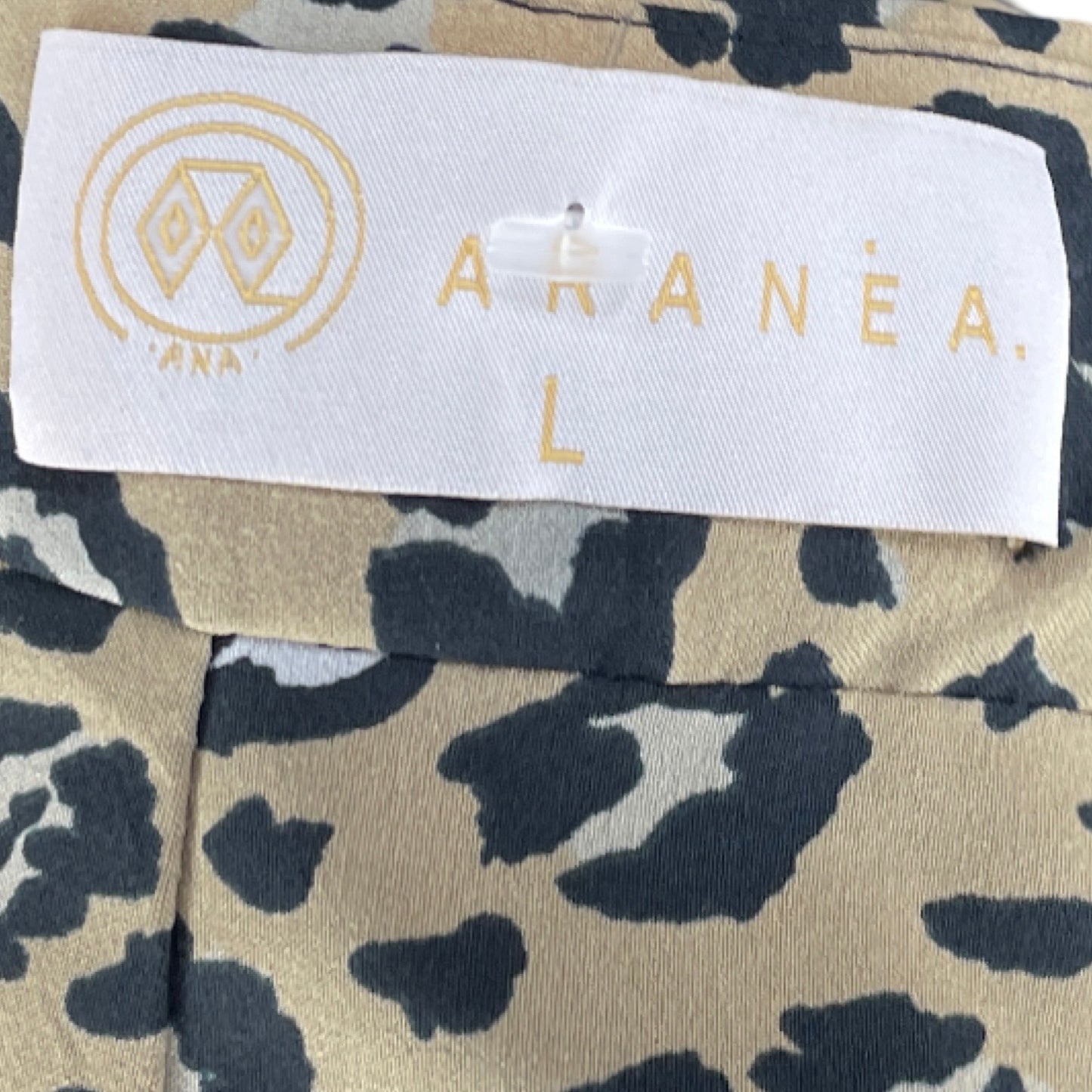 Falda Aranea Animal Print Marrón - Talla L