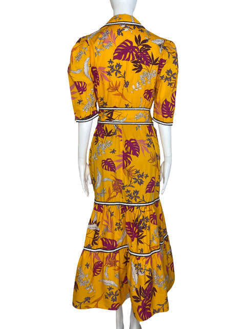Vestido Clarissa Rosania El Faro Naranja - Talla S