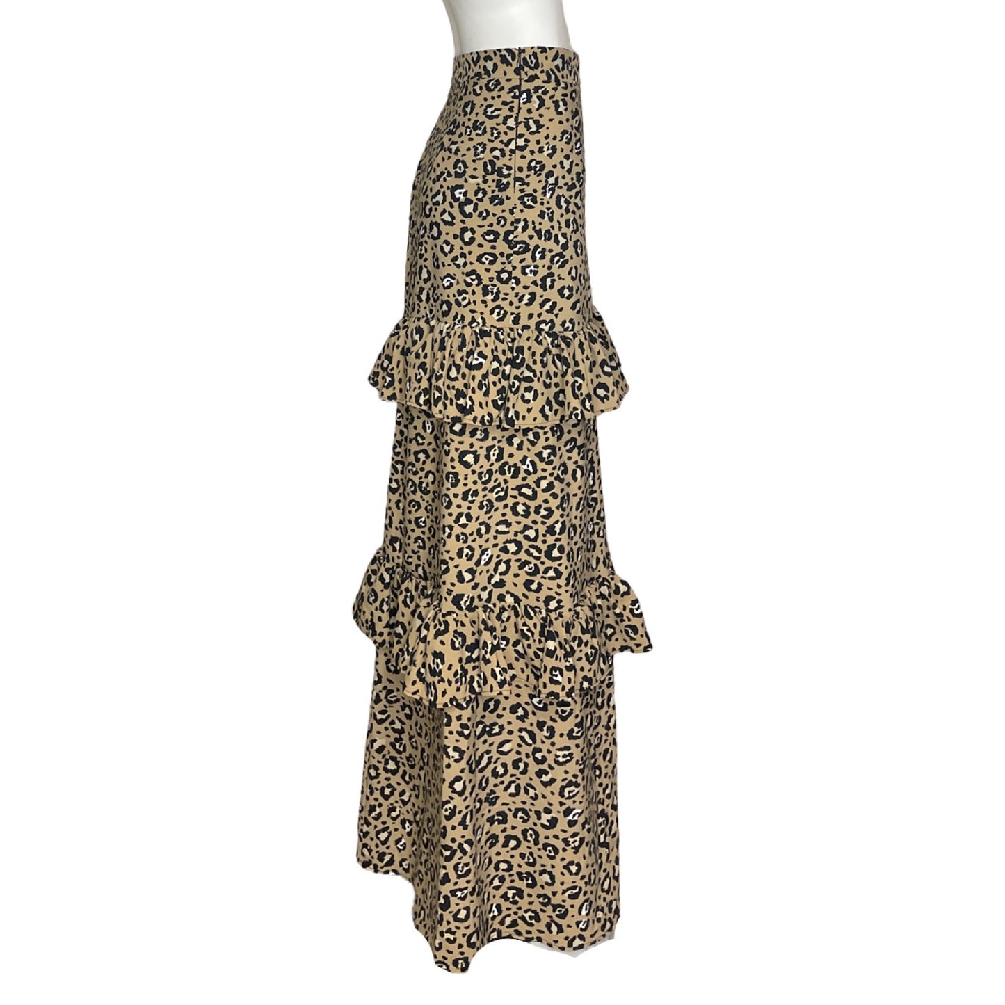 Falda Aranea Animal Print Marrón - Talla L