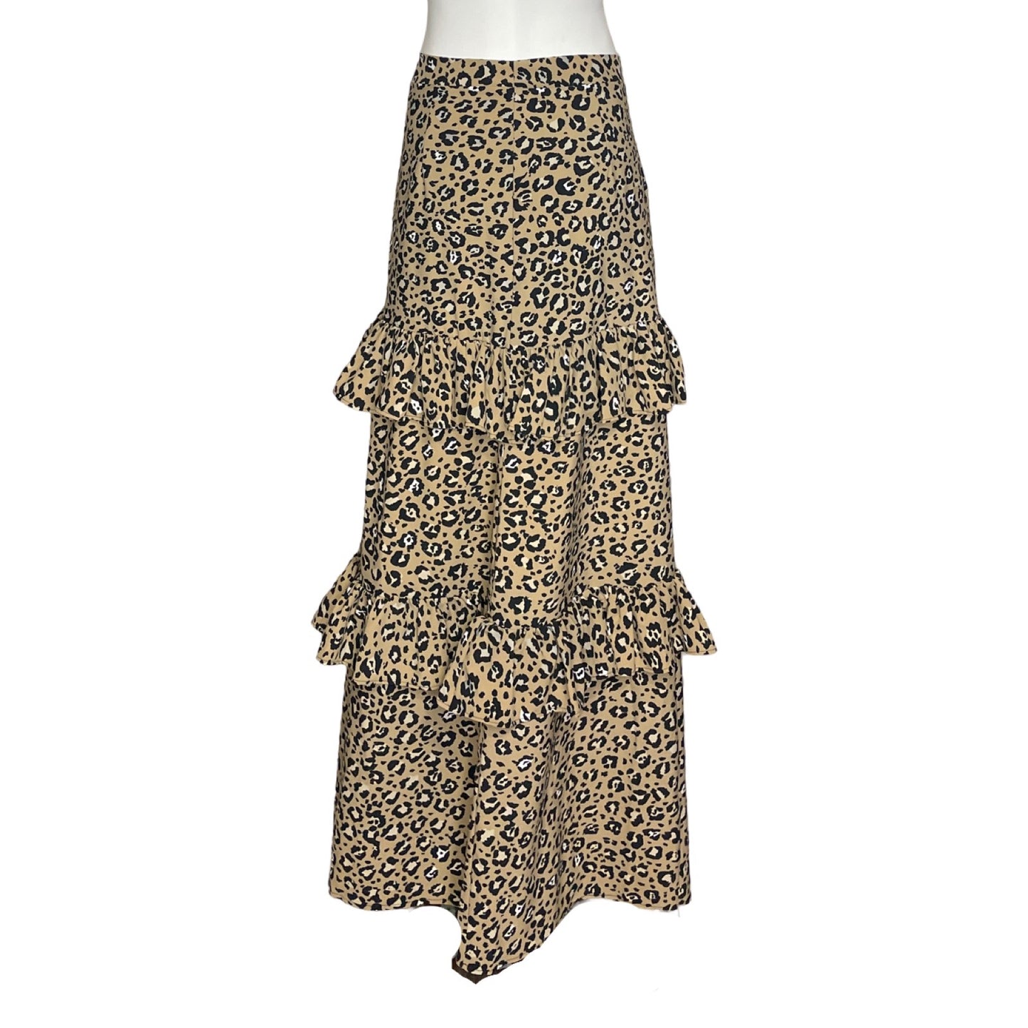 Falda Aranea Animal Print Marrón - Talla L