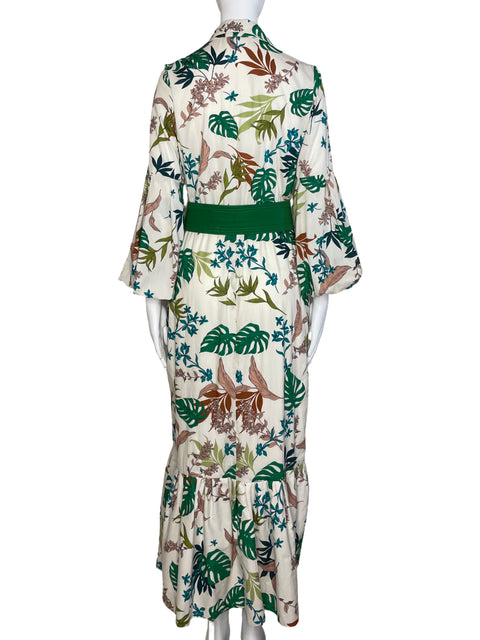 Vestido Clarissa Rosania El Faro Verde - Talla S
