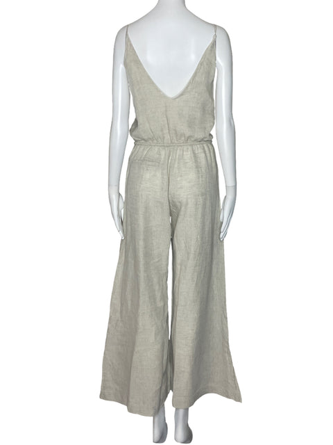 Mono Touche Sin Mangas Cuerda Beige-Talla XS