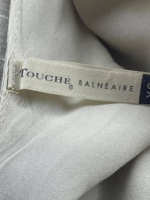 Mono Touche Sin Mangas Cuerda Beige-Talla XS