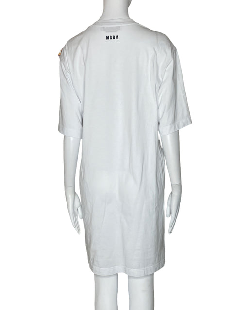 Vestido MSGM Milano Camison Lazo Blanco-Talla L