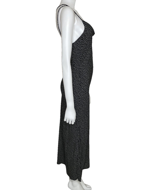 Vestido Zara Puntos Tirantes Negro-Talla S