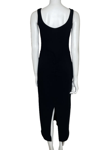 Vestido Reformation Sin Mangas Midi Negro-Talla M