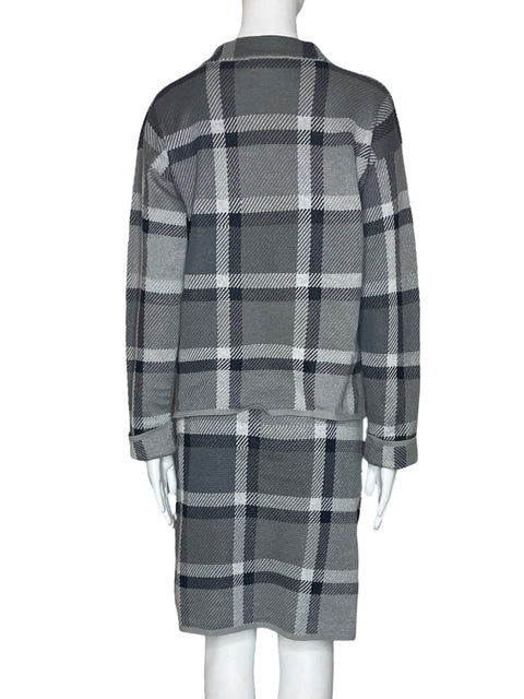 Set TwentyFourSeven Cuadro Punto Gris-Talla S