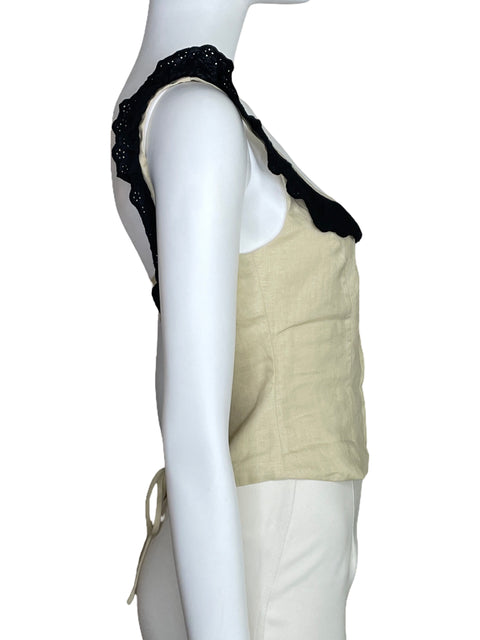 Top VRG GRL Corset Beige-Talla 8