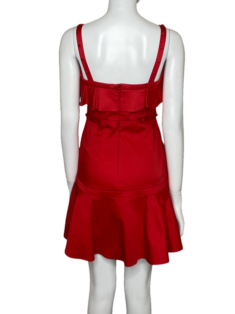 Vestido Alexis Tirantes Vuelos Naranja-Talla S