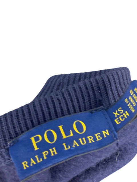Sweater Polo Ralph Lauren Logomarca Azul - Talla M