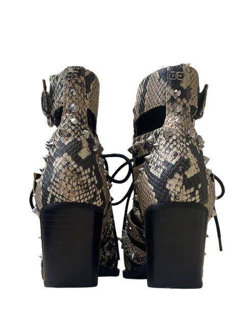 Calzado Sam Edelman Snake Tachas Marron - Talla 7.5