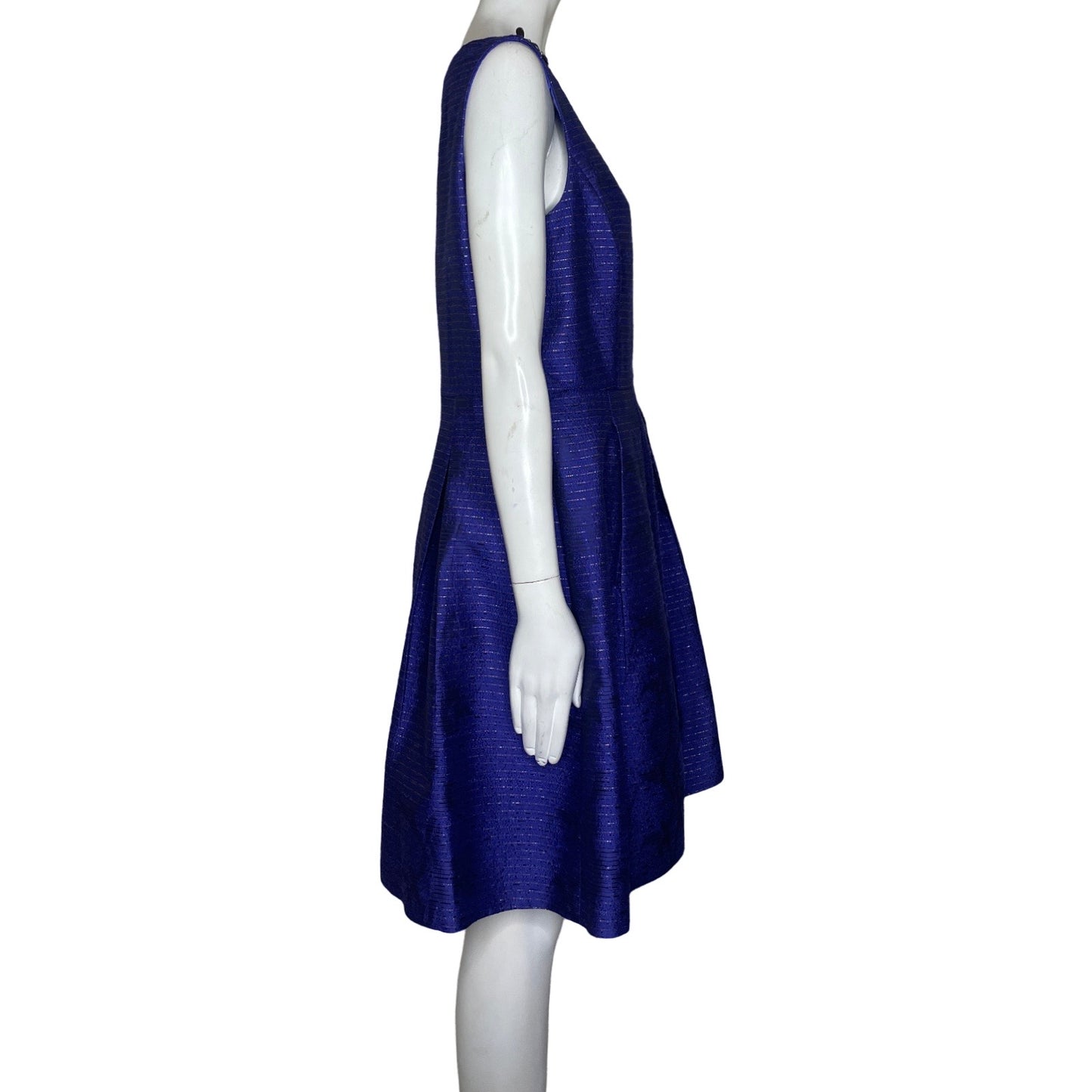 Vestido Tesoro TPS Cuello Pedreria Morado-Talla 6
