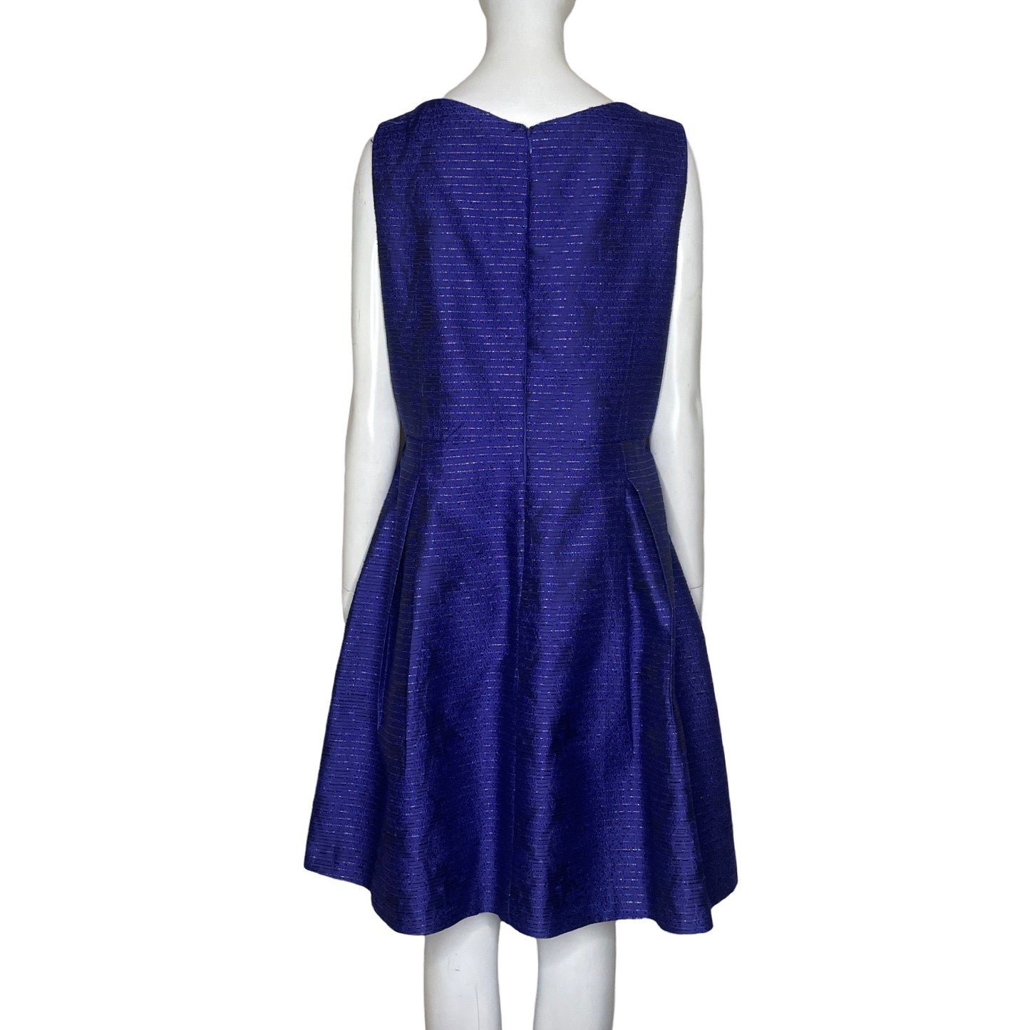Vestido Tesoro TPS Cuello Pedreria Morado-Talla 6