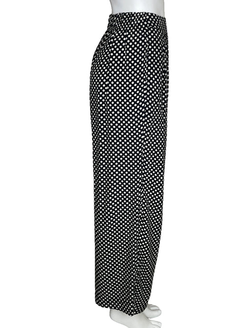 Pantalón Oysho Wide Leg Putos Negro-Talla XS