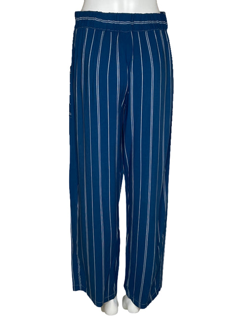 Pantalon Khioma Stretch Rayas Azul-Talla S