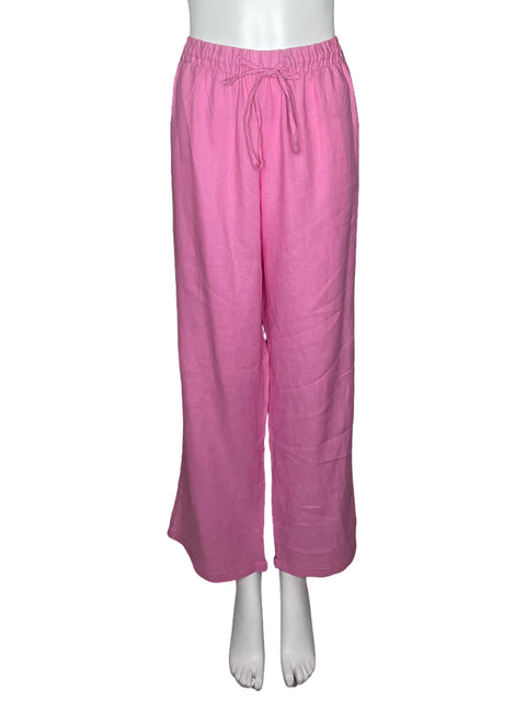 Pantalón Charter Club Luxury Recto Rosado-Talla L