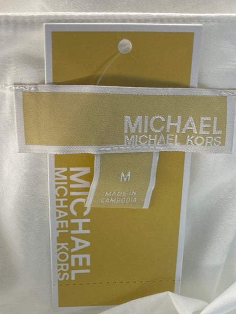 Blusa Michael Kors Vuelos Blanco-Talla M