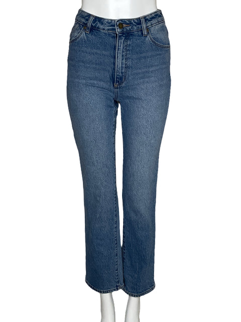 Pantalon Rolla's High Rise Straight Azul-Talla 25