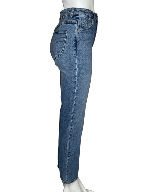 Pantalon Rolla's High Rise Straight Azul-Talla 25