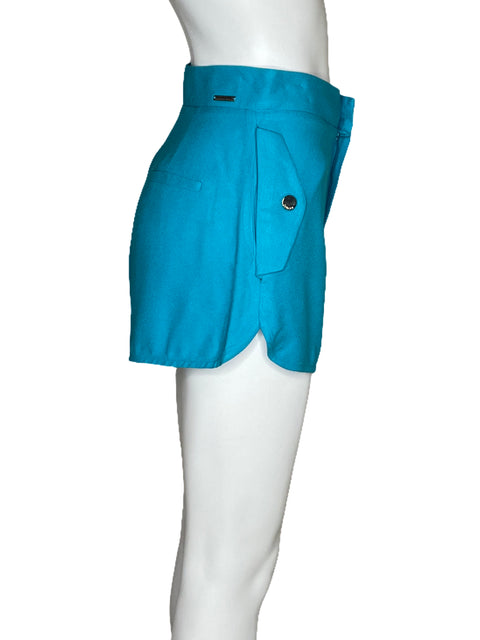 Short Colcci Bolsillos Azul-Talla 2