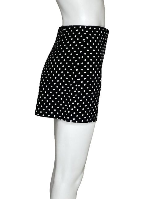 Short Zara Puntos Negro-Talla S