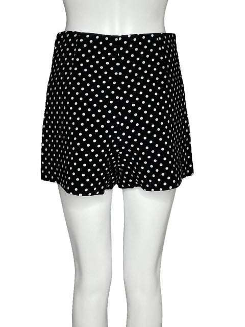 Short Zara Puntos Negro-Talla S