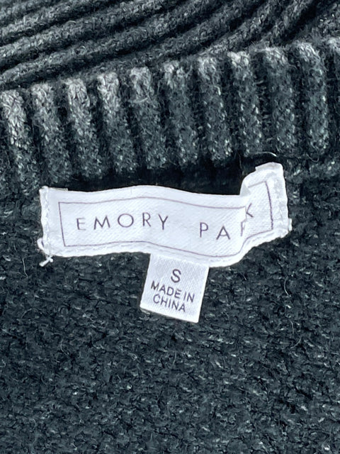 Falda Emory Park Acanalada Botones Gris-Talla S