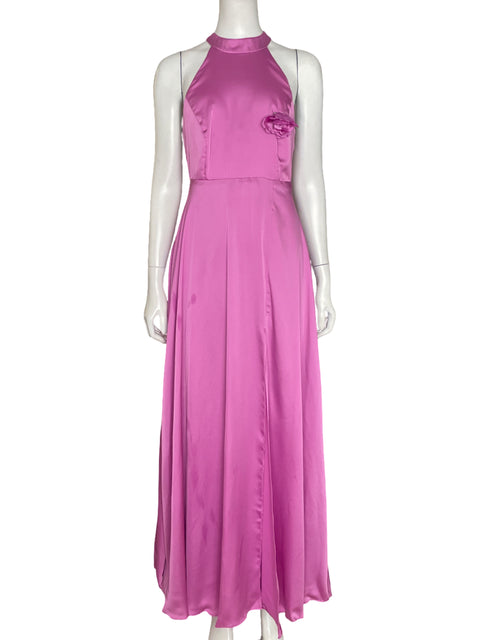 Vestido Thread Halter Rosado - Talla M