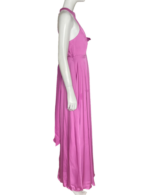 Vestido Thread Halter Rosado - Talla M