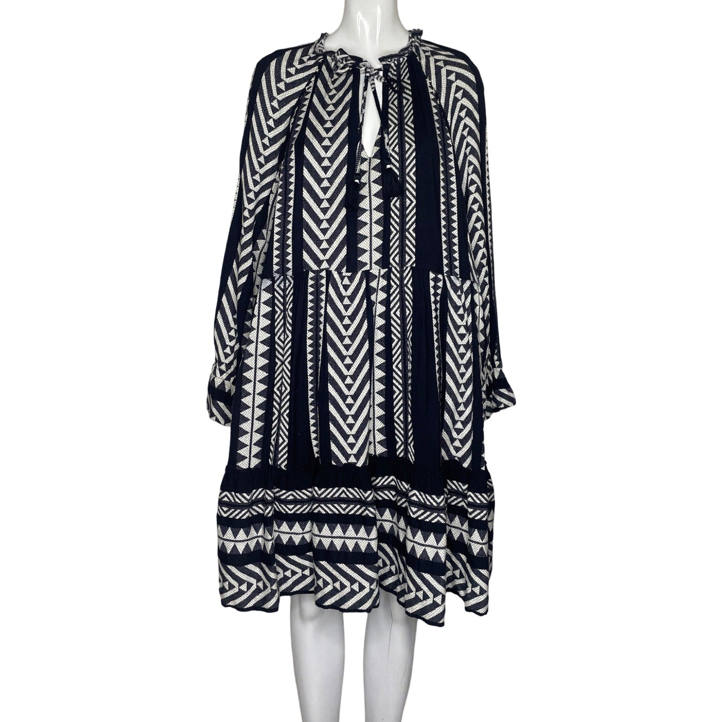 Vestido Maeve by Anthropologie Cuello Cordones
Negro-Talla M