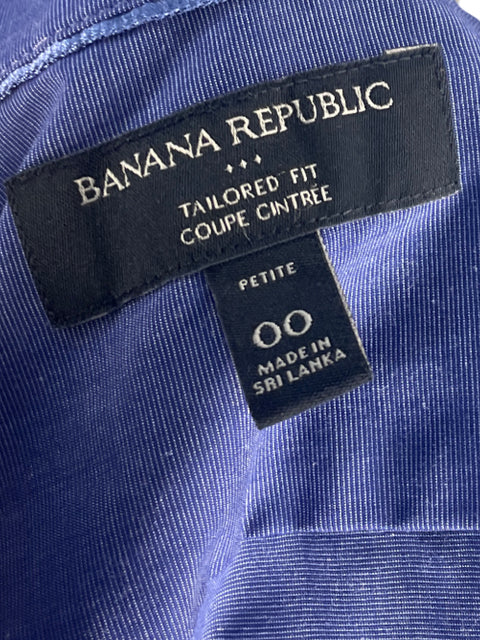 Camisa Banana Republic Fluida Azul - Talla 00