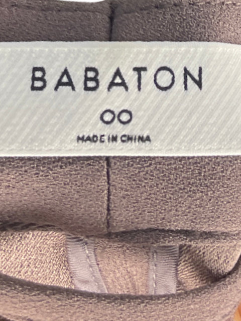 Cardigan Babaton Mangas Drapeadas Marron - Talla S