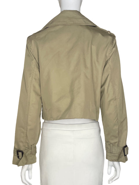 Abrigo Tesoro TPS Botones Verde - Talla XS