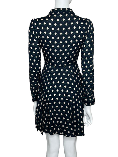 Vestido Zara Camisero Mini Azul-Talla XS