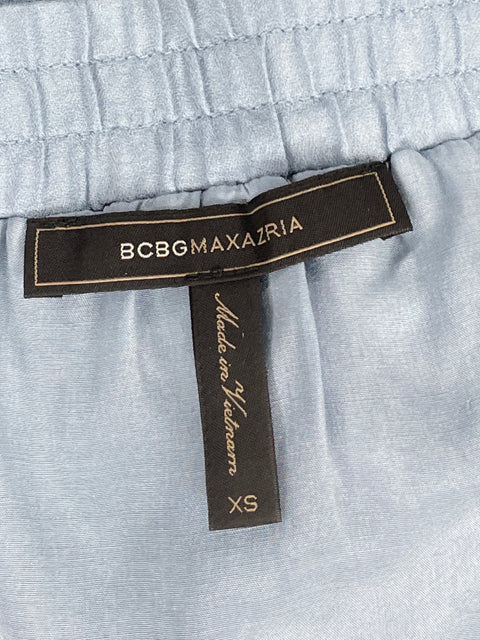 Vestido BCBG Fluido Mini Azul-Talla XS