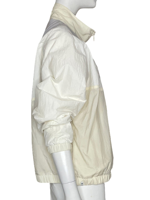 Jacket Adidas Logomarca Beige - Talla XL
