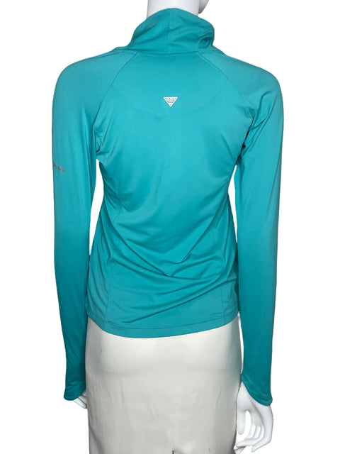 Sueter Columbia Manga Larga Azul-Talla XS