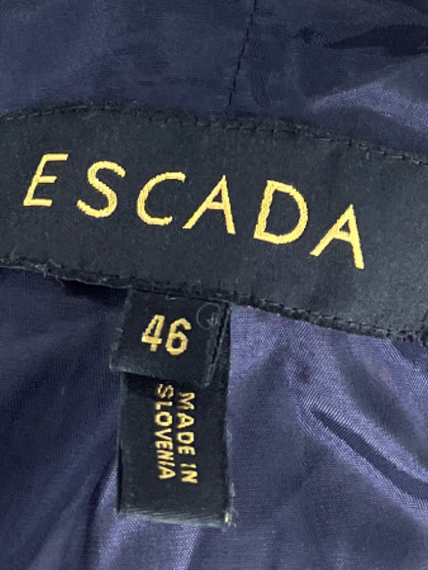 Chaqueta Escada Rayas Azul - Talla 46