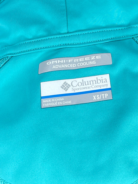 Sueter Columbia Manga Larga Azul-Talla XS
