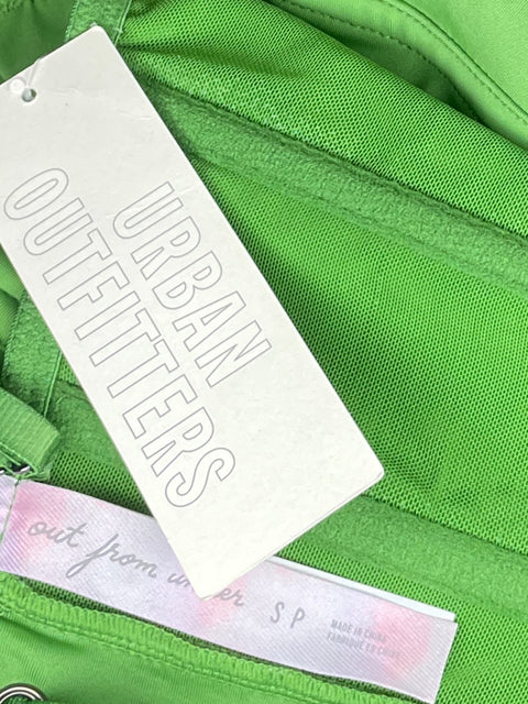 Top Urban Outfitters Corset Verde-Talla S