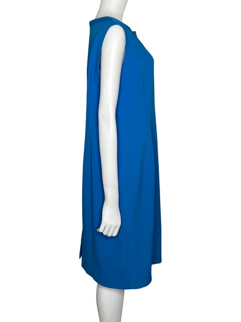 Vestido Kasper Sin Mangas Azul-Talla 18