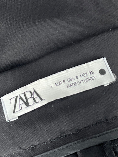 Short Zara Waist Negro-Talla S