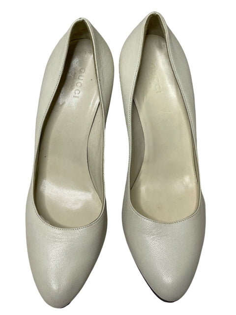 Calzado Gucci 171372 Plataforma Beiige-Talla 6
