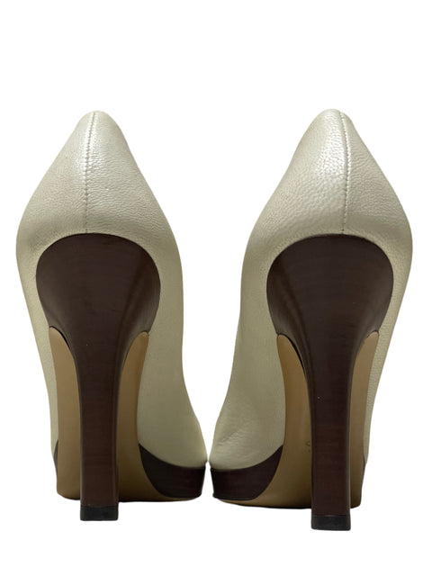 Calzado Gucci 171372 Plataforma Beiige-Talla 6