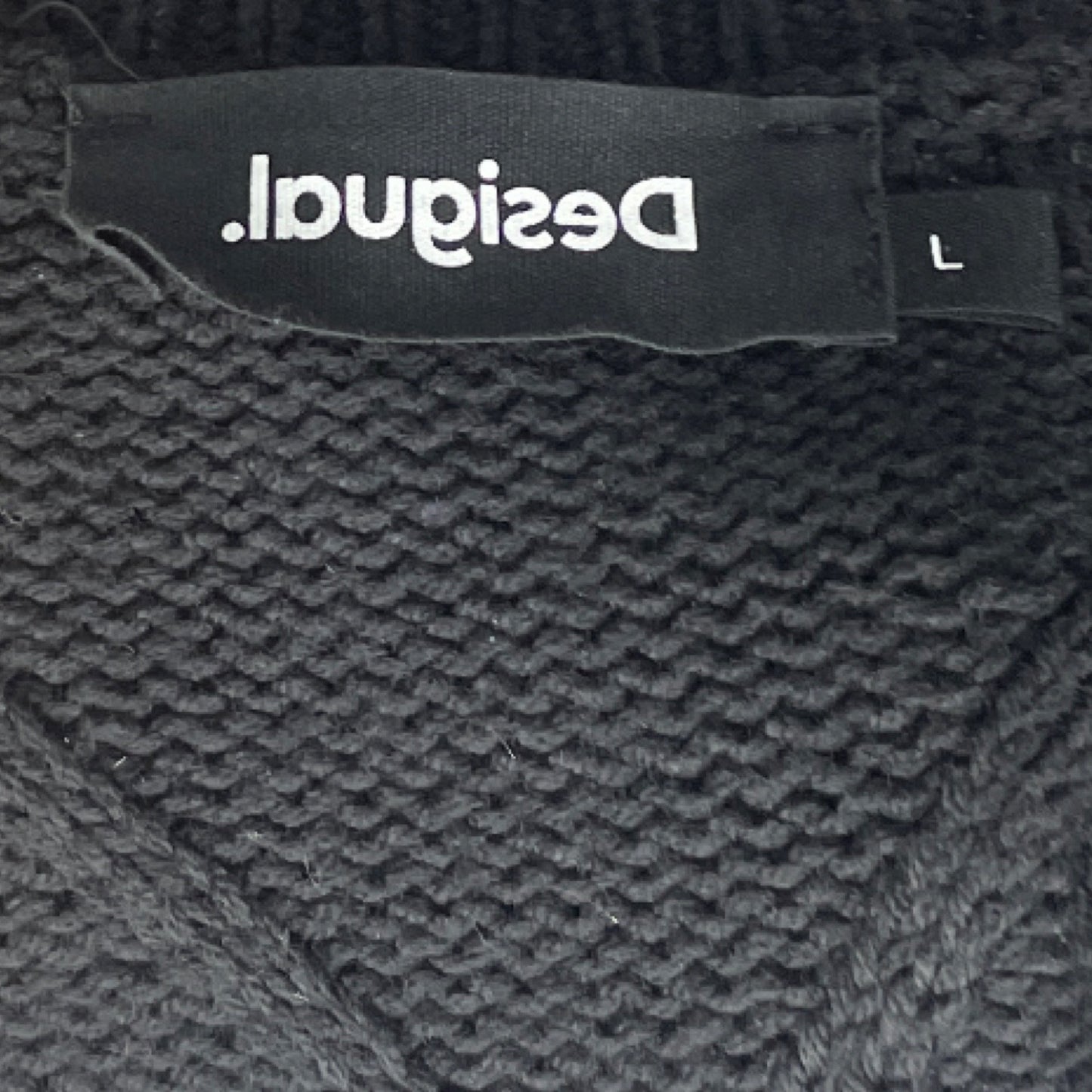 Abrigo Desigual Mangas Largas Brillante Plateado - Talla L