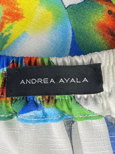 Set Andrea Ayala Estampado Vuelos Blanco-Talla U