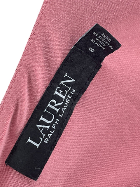 Vestido Ralph Lauren Vuelos Metalizado Rosado-Talla 8