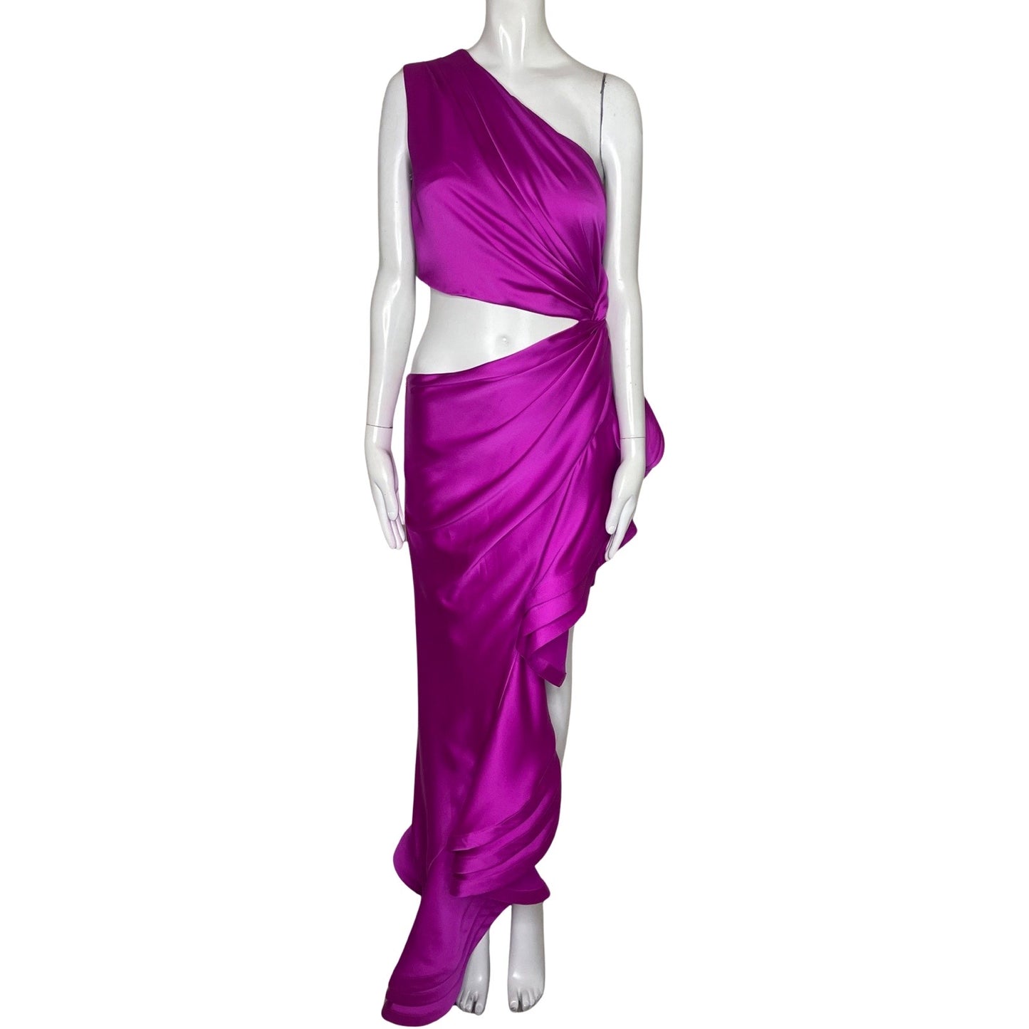 Vestido R2G Tarik Ediz Vuelos ONe Shoulder
Rosado-Talla 38
