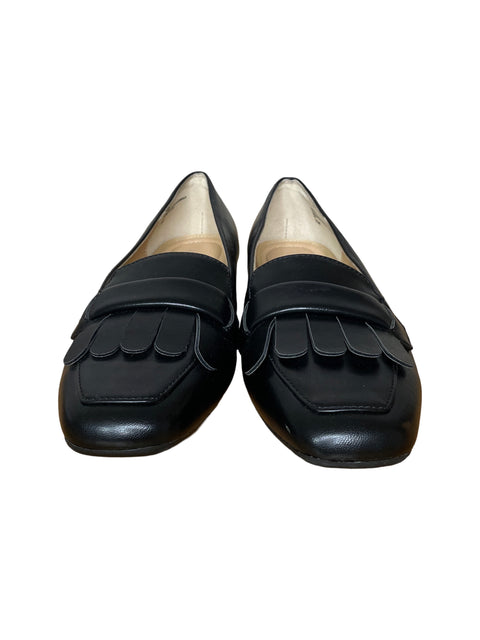 Calzado Adrienne Vittadini Geryl Kilt Fringe Loafers Negro-Talla 7